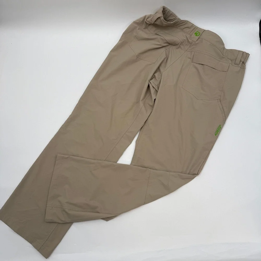 Kast Gear Mens Size XL Hiking Fishing Pants Beige Knee Outdoor Utility New